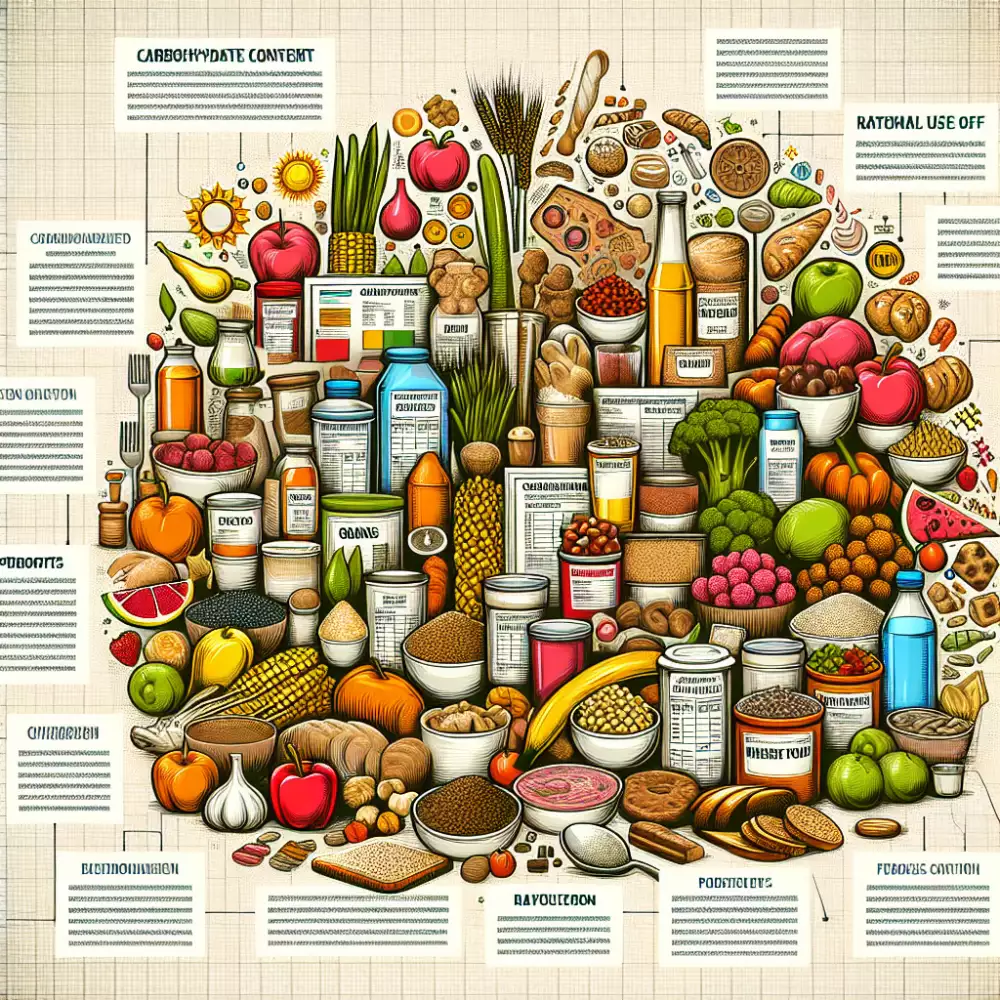 uhlohydráty v potravinách