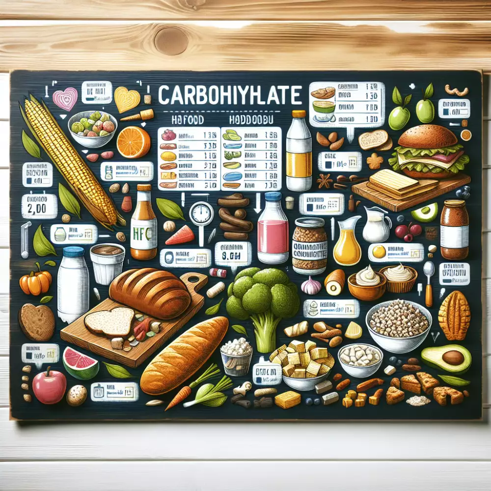 uhlohydráty v potravinách