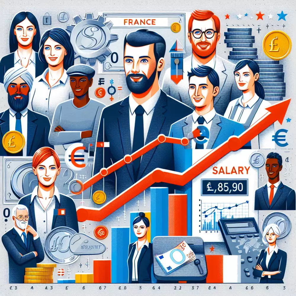 průměrný plat francie